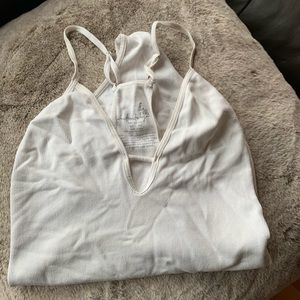 Free people white bodysuit